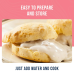 Суха суміш для домашніх булочок-хлібців Augason Farms Buttermilk Biscuit Mix (29 порцій, 1.2 кг)