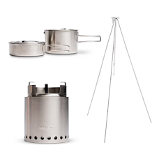 Преміум-комплект Solo Stove Campfire Cooking Bundle — піч, набір казанків (3л + 1.5л) та трипод (США)