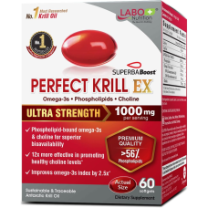 Олія антарктичного криля LABO Nutrition Perfect Krill EX, 1000 мг, 60 капсул