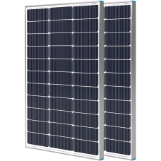 Комплект монокристалічних сонячних панелей Renogy 200W (2 шт. по 100W, 12V)