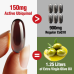 Добавка для сердца LABO Nutrition CardioREGAIN EX, убихинол коэнзим Q10 150 мг, 30 капсул (Япония)