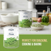 Сублиміваний зелений горошок Augason Farms Freeze-Dried Peas (15 порцій, банка 454г) термін зберігання 30 років