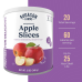 Сушені часточки яблук Augason Farms Dehydrated Apple Slices (24 порції, банка №10) термін зберігання 25 років