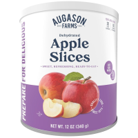 Сушені часточки яблук Augason Farms Dehydrated Apple Slices (24 порції, банка №10) термін зберігання 25 років