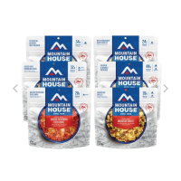 Набір сублімованої їжі Mountain House Best Sellers Kit (6 пакетів / 12 порцій) термін зберігання 30 років