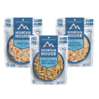 Набір сублімованої їжі Mountain House Protein Summit Selects Kit (3 пакети Pro-Pak) термін зберігання 30 лет
