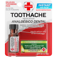 Тактичний набір від гострого зубного болю Red Cross Toothache Medicine Kit (США)