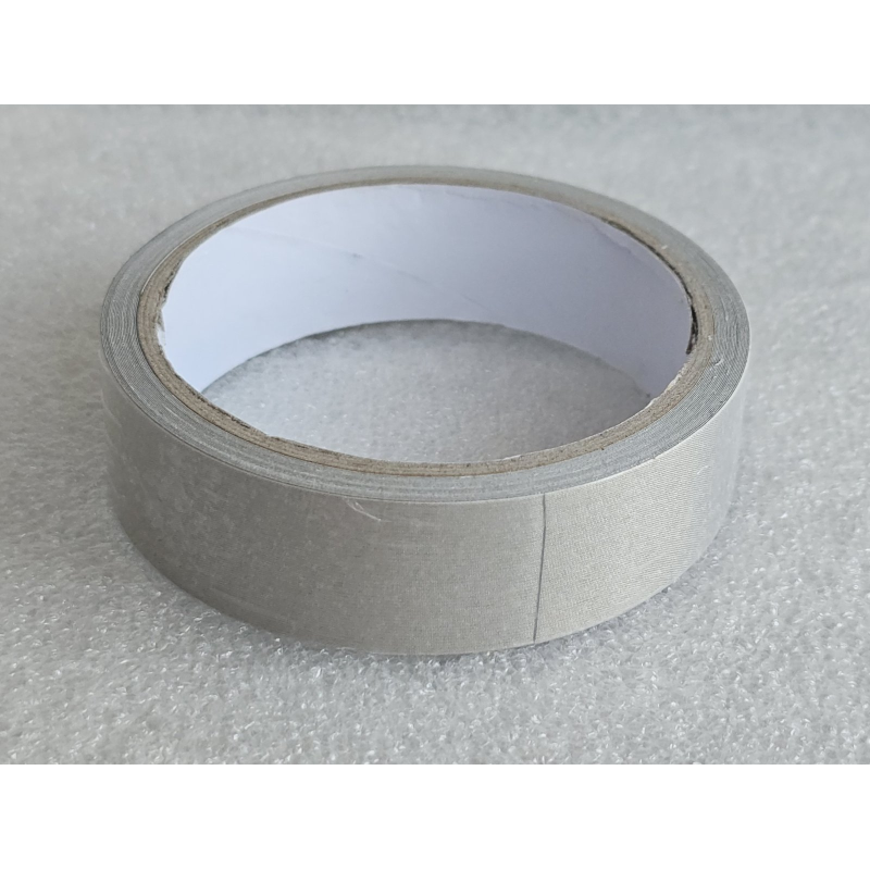 Екрануючий скотч Faraday Tape 25 мм х 20 м, металізована клейка стрічка для захисту від РЕБ, 5G та блокування сигналів