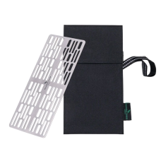 Решітка гриль титанова 25 см×11 см. Бушкрафт. Виживання в лісі