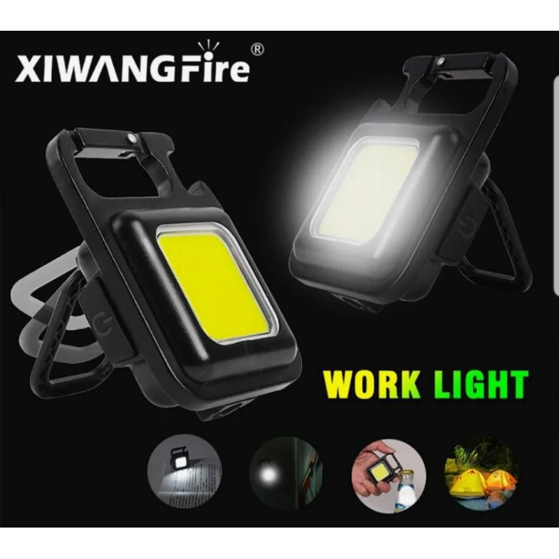 Ліхтарик на карабіні магніт відкривачка легкий яскравий