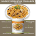 Сублімований Nutristorefoods Southwestern Style Pork and Rice США зберігання 25 років!