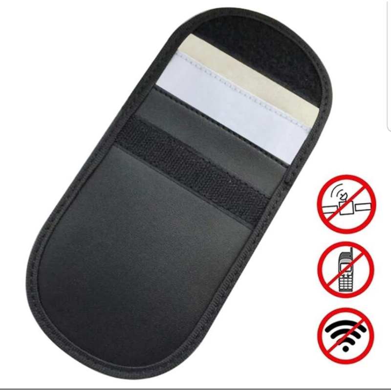 Чохол для автоключів, блокування сигналу, тканина Фарадея.