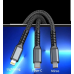 USB-кабель 3 в 1 довжина 115 см