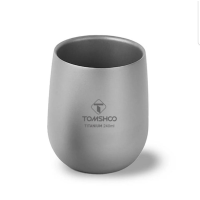 Титановий термокухоль Tomshoo 240 мл із подвійними стінками Титановий термокухоль Tomshoo 240 мл із подвійними стінками