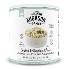 Сублімована їжа Augason Farms Freeze Dried Chicken Fettuccine Alfredo (США) 25 років зберігання