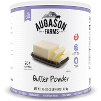 Сублімоване вершкове масло в порошку Augason Farms Butter Powder (204 порції, 1.02 кг)