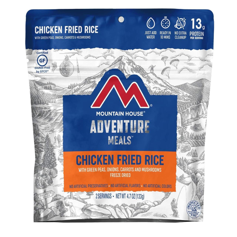 Сублімований продукт Mountain House Chicken Fried Rice 2порції США зберігання 30 років!
