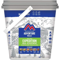 Аварійний набір сублімованої їжі Mountain House Expedition Bucket (15 пакетів / 30 порцій) термін зберігання 30 років