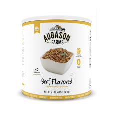 Сублімована їжа Augason Farms Вегетаріанське м“ясо США зберігання 10 років!