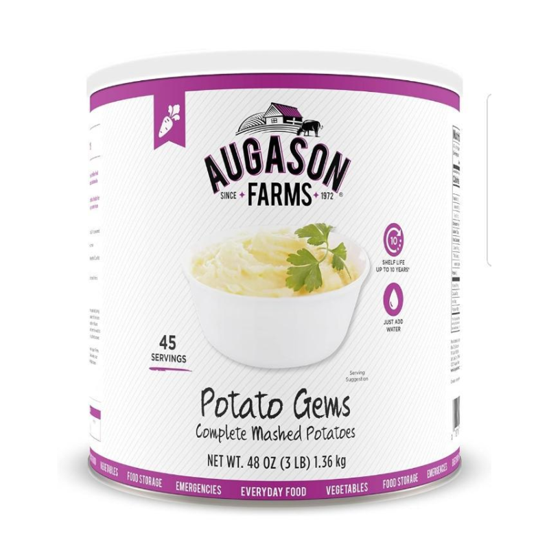 Сублімат Картопляне пюре Augason Farms США 45 порцій зберігання 10 років!