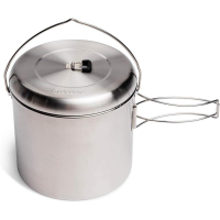 Великий похідний казанок Solo Stove Pot 4000 з нержавіючої сталі — каструля для кемпінгу (США) Великий похідний казанок Solo Stove Pot 4000 з нержавіючої сталі — каструля для кемпінгу (США)