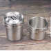 Набір котелків для кемпінгу 700ml + 1000ml неіржавка сталь