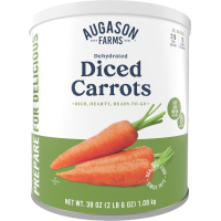 Сублімована морква кубиками Augason Farms Dehydrated Diced Carrots (216 порцій, 1.08 кг)