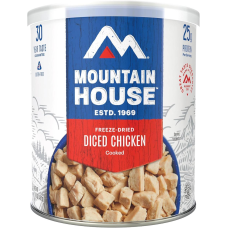 Сублімована курка нарізаними кубиками Mountain House США Термін зберігання 30 років!