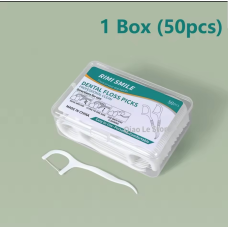 Зубочистка, зубна нитка пластик 50 шт.