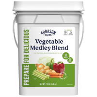 Дегідрована овочева суміш Augason Farms Vegetable Medley Blend (778 порцій, відро 5.4кг) термін зберігання 25 років