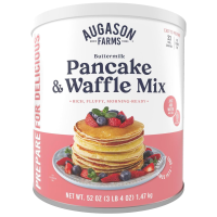 Суха суміш для млинців та вафель Augason Farms Buttermilk Pancake and Waffle Mix (33 порції, 1.47 кг)