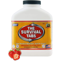 Аварійні таблетки для виживання The Survival Tabs Полуниця (180 таблеток, запас на 15 днів)