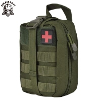 Підсумок медичний тактичний швидкознімний Rip-Away Velcro (олива)