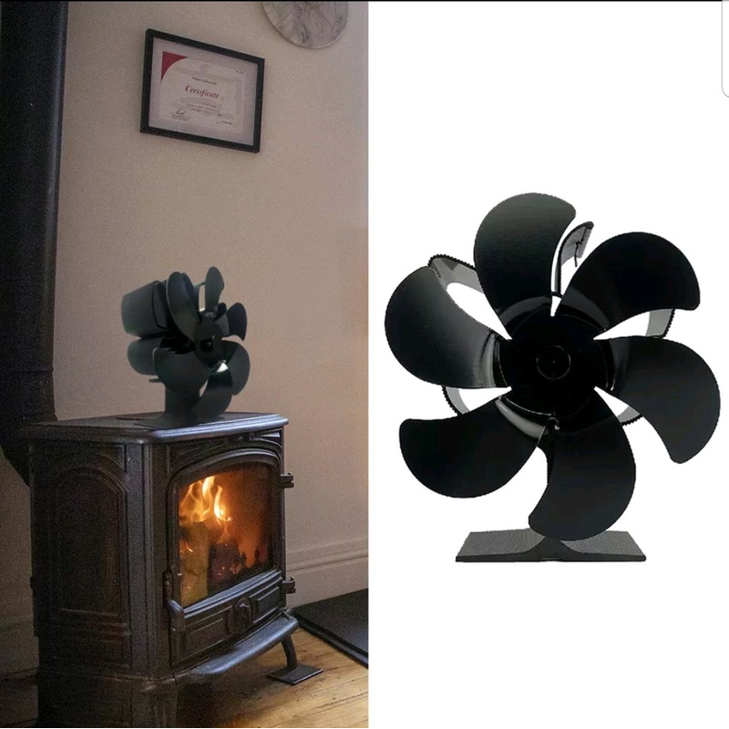 Вентилятор для каміна, буржуйки. Принцип Пельтьє