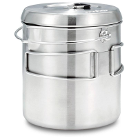 Туристичний казанок Solo Stove Pot 1800 з нержавіючої сталі — похідна каструля (США)