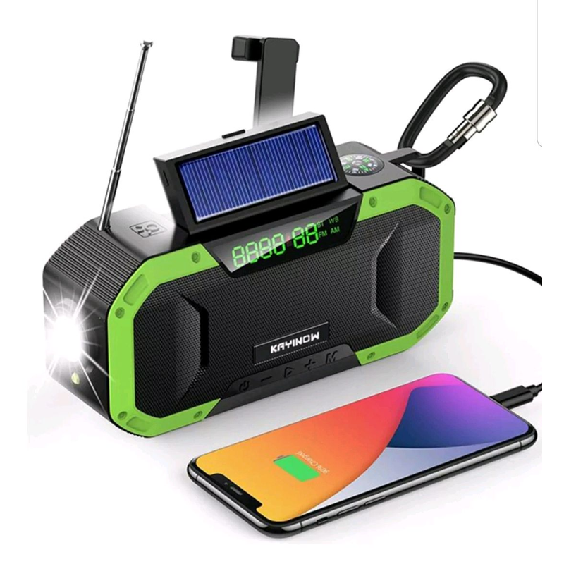 Аварийное радио. Навч функцій. 5000mAh. Кишеньковий. Kayinow